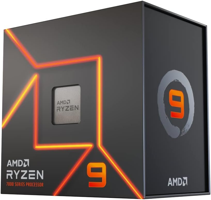 AMD Ryzen 9 7900X 12-Core, 24-Thread Unlocked Desktop Processor
