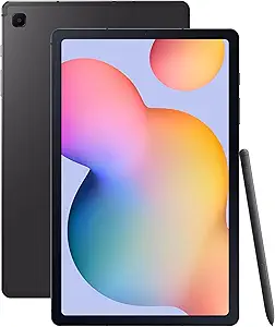SAMSUNG Galaxy Tab S6 Lite 10.4' 64GB WiFi Android Tablet, S Pen Included, Gaming Ready, Long Battery Life, Slim Metal Design, Expandable Storage, US Version, Oxford Gray, Amazon Exclusive (2024)

